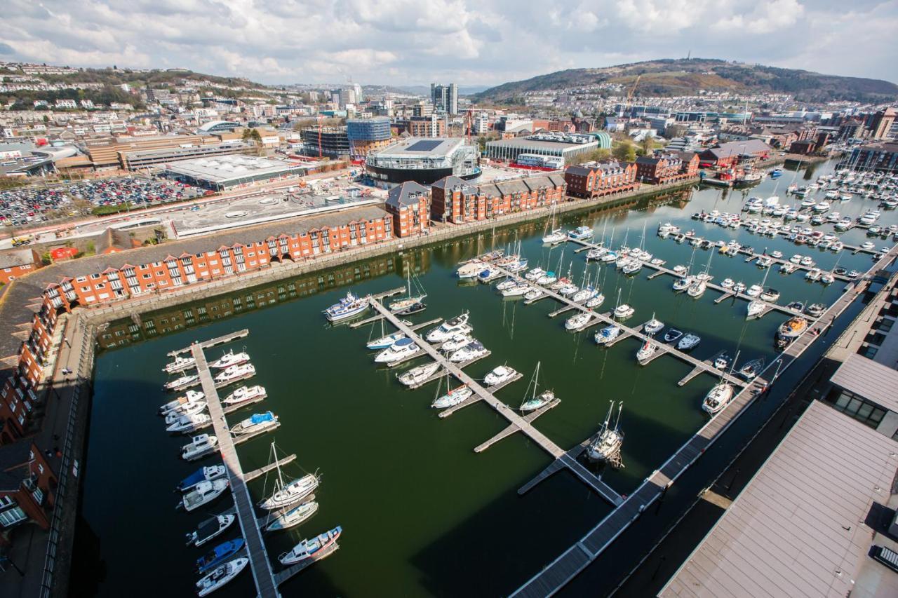 Panoramic View Apartment Swansea Exterior photo